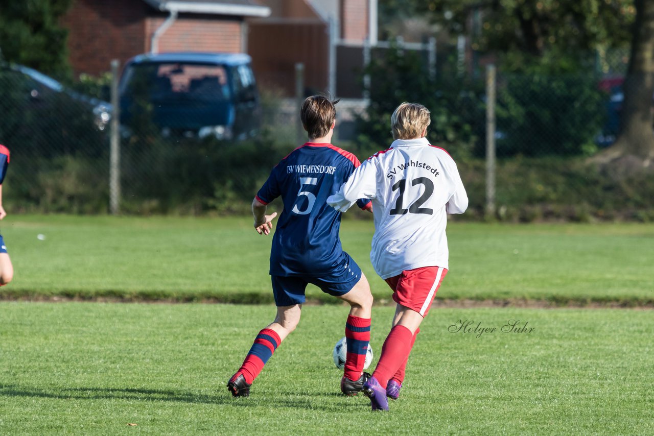 Bild 216 - Frauen TSV Wiemersdorf - SV Wahlstedt : Ergebnis: 5:1